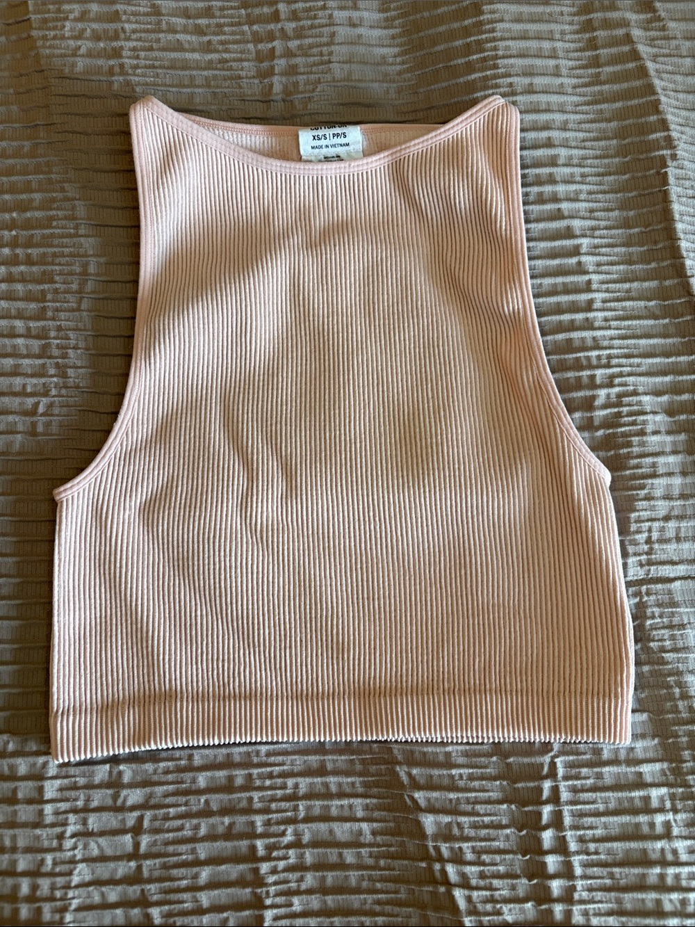 Cotton on tank